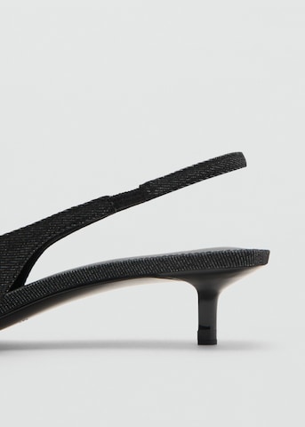MANGO Slingback Pumps 'Mecha' in Blue