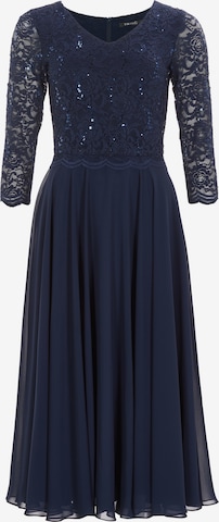 SWING Avondjurk in Blauw: voorkant