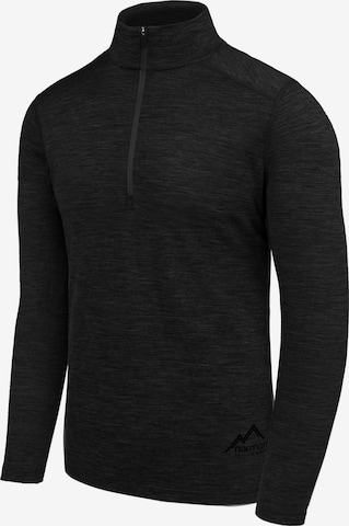 normani Athletic Sweater 'Canberra' in Black