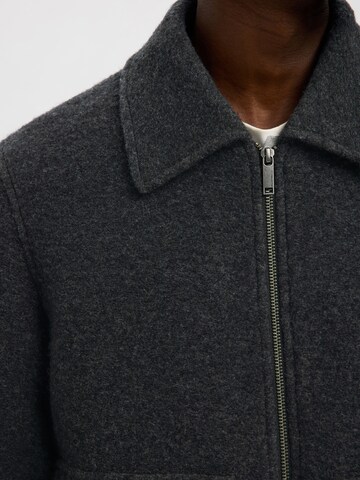 SELECTED Between-Season Jacket 'SLHJAKOB' in Grey