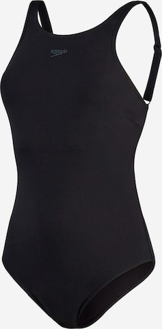 SPEEDO Badeanzug in Schwarz: Vorderseite