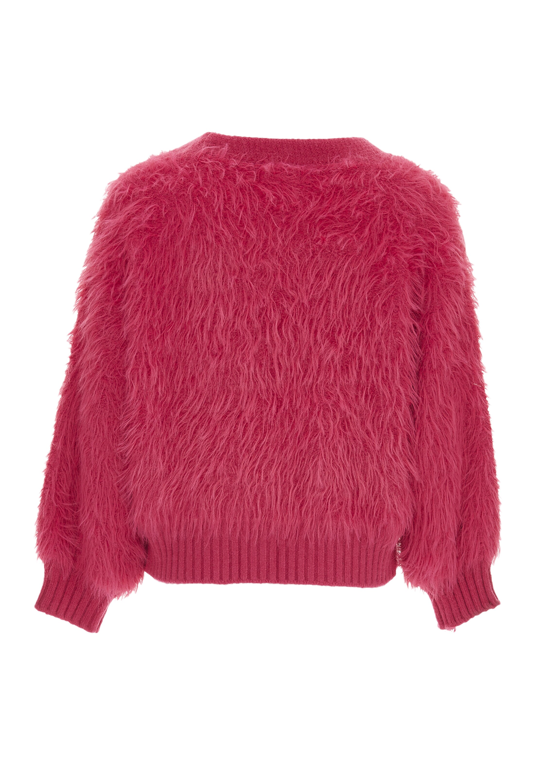 swirly - Casaco de malha em rosa