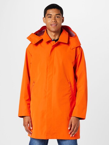 Calvin Klein Övergångsrock i orange: framsida