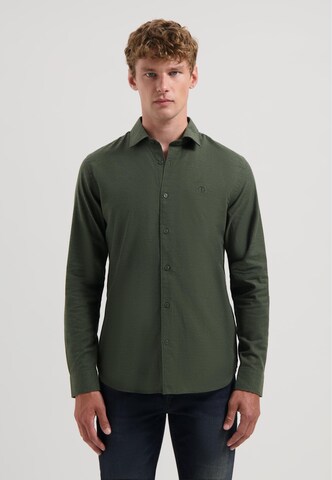 Coupe regular Chemise 'Olav' Dstrezzed en vert : devant