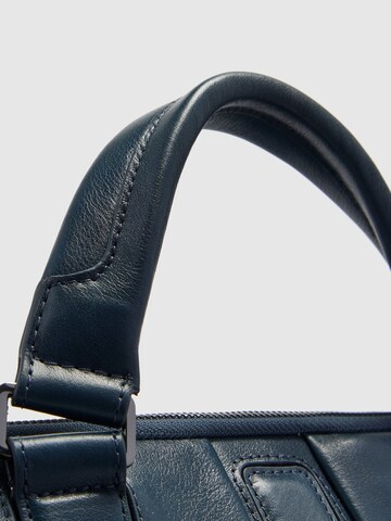 Sac d’ordinateur portable Piquadro en bleu