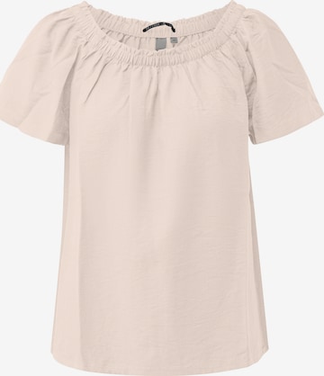 QS Blouse in Orange: front