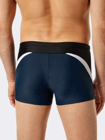 SCHIESSER Badeshorts 'Aqua' in Blau