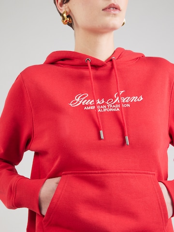GUESS JEANS - Sudadera en rojo