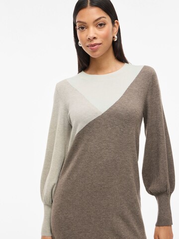 VILA Dress 'VIKerry' in Brown