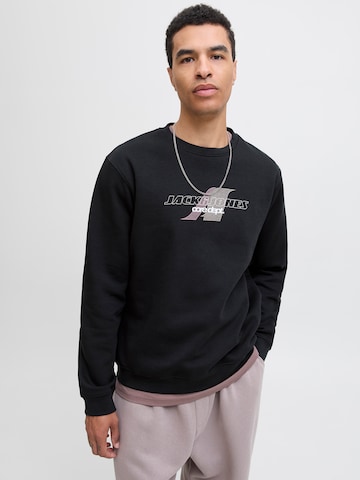 Felpa 'JCOTIER' di JACK & JONES in nero