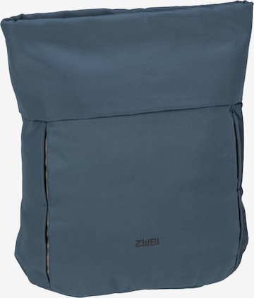 ZWEI Rucksack 'Toni' in Blau: Vorderseite
