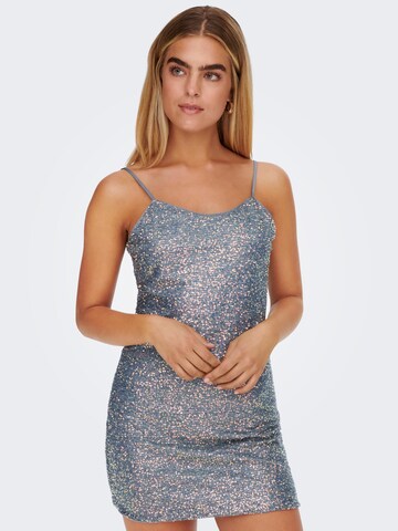 Rochie de cocktail 'AIDA' de la ONLY pe albastru: față