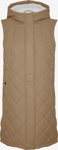 VERO MODA Bodywarmer in Bruin: voorkant