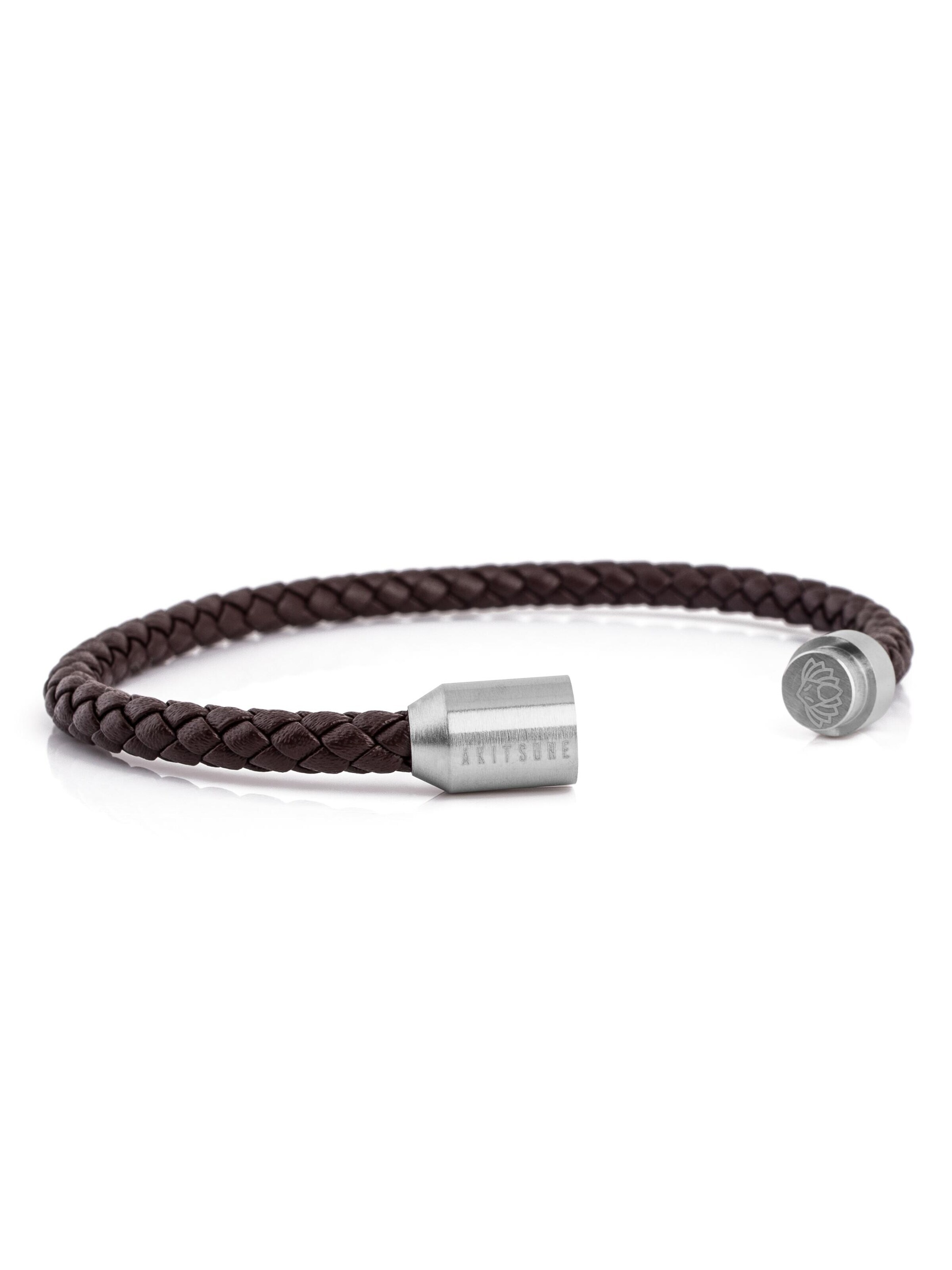 Akitsune Bracelet 'Silvus' in Brown