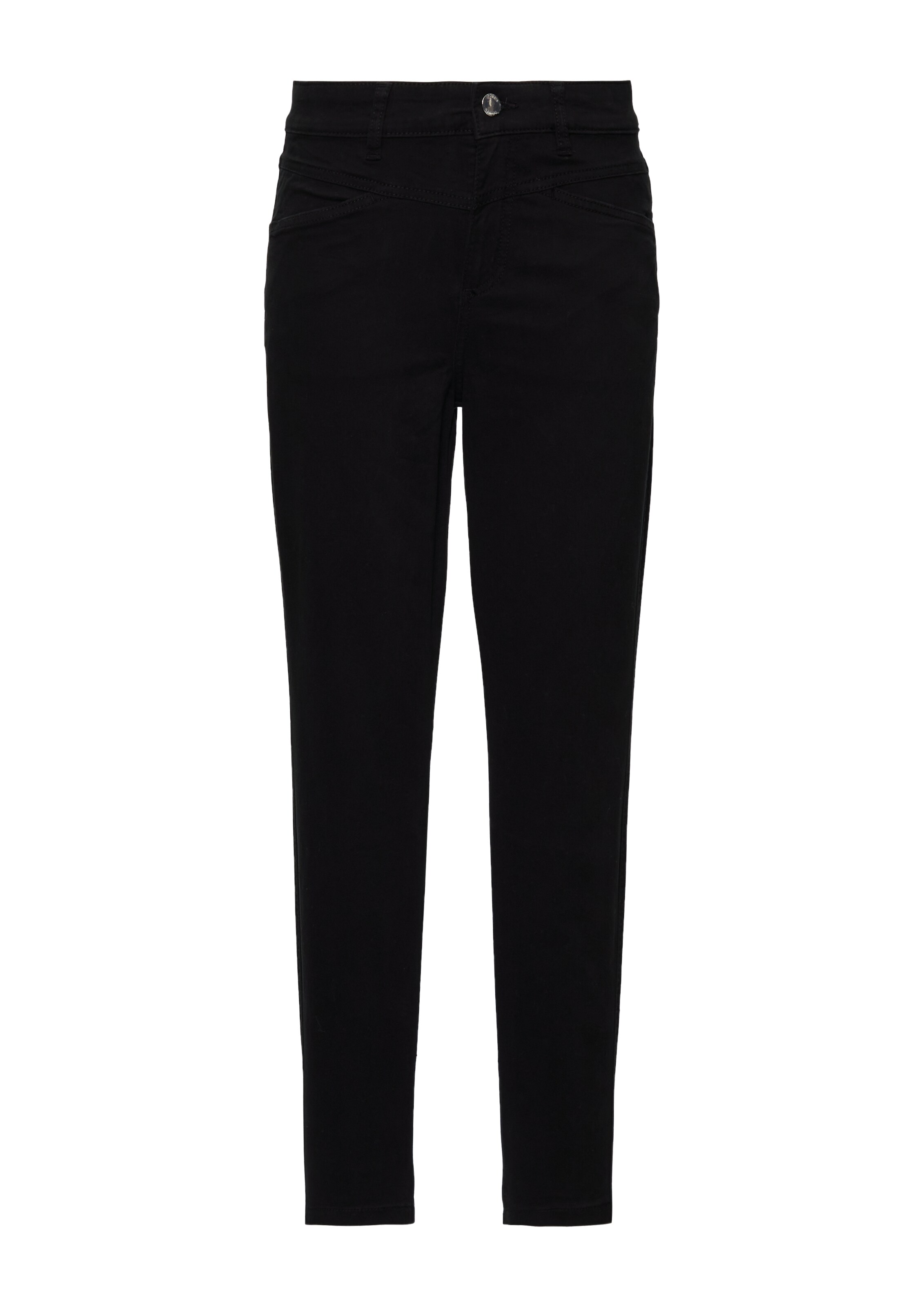 Coupe slim Pantalon s.Oliver en noir : devant