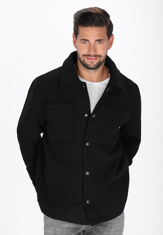 DreiMaster Vintage Between-season jacket in Black: front