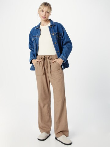 QS Loose fit Pants in Brown