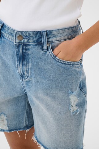 Regular Pantalon ' CUjutea' CULTURE en bleu