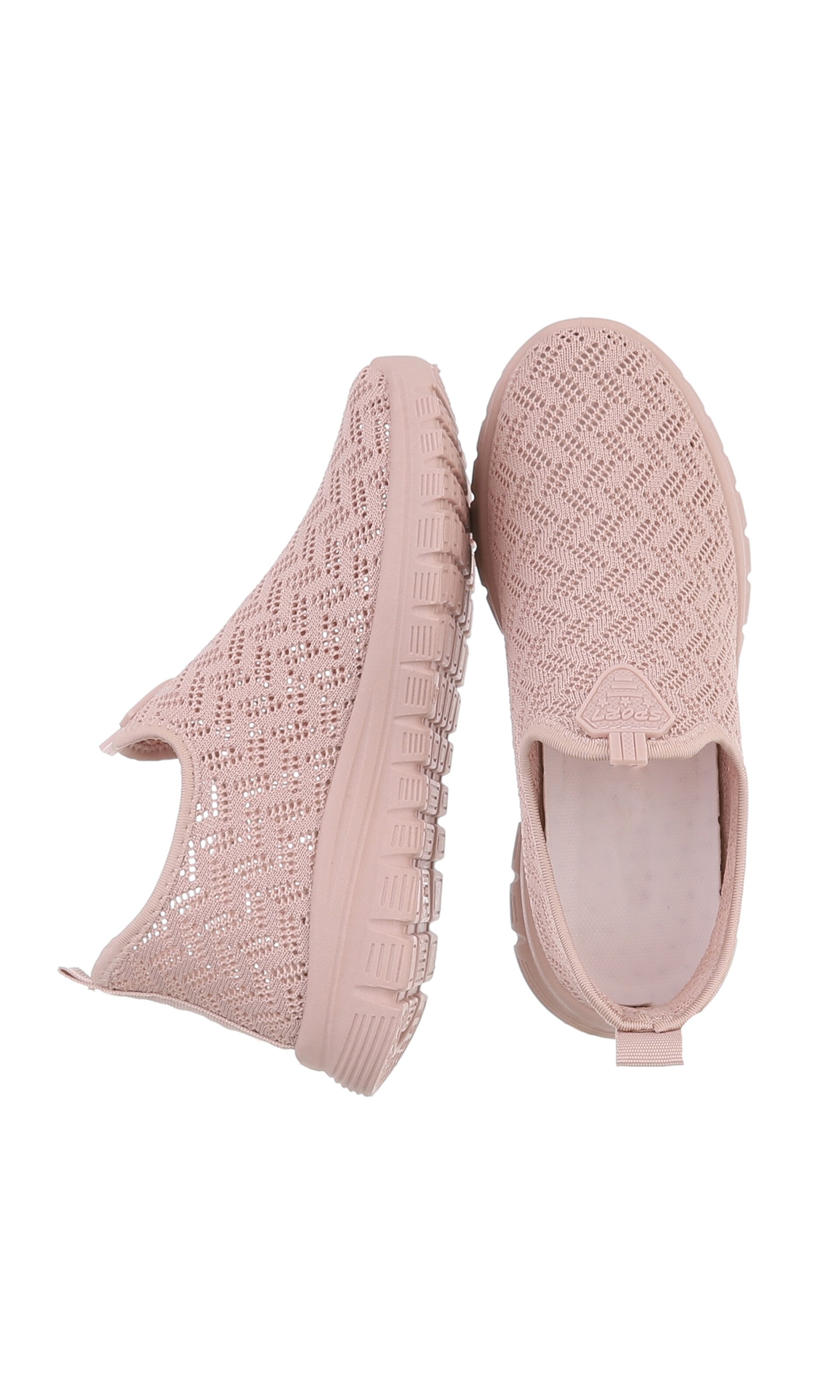 Ital-Design Slip On in Pink