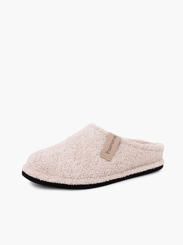 Pisamonas Hausschuh‌‌‌‌‌ in Beige: Vorderseite