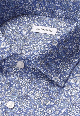 Coupe regular Chemise business SEIDENSTICKER en bleu