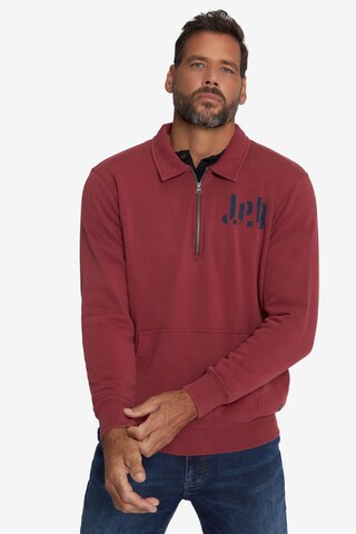 JP1880 Sweatshirt in Rot: predná strana