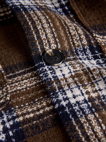 JACK & JONES Regular Fit Hemd in Braun