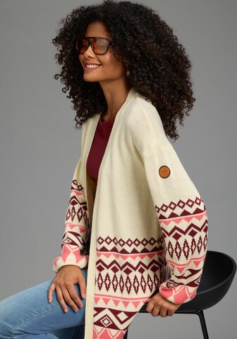 KangaROOS Strickjacke in Beige