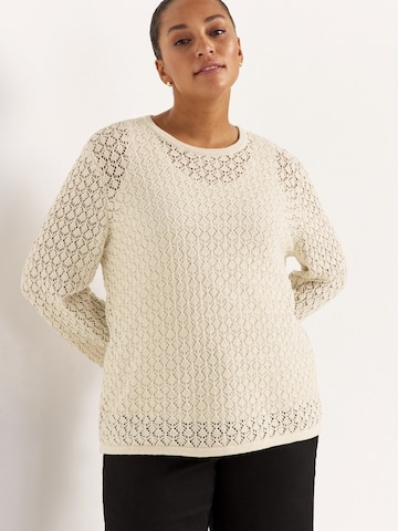 Cellbes of Sweden Sweater in Beige: front