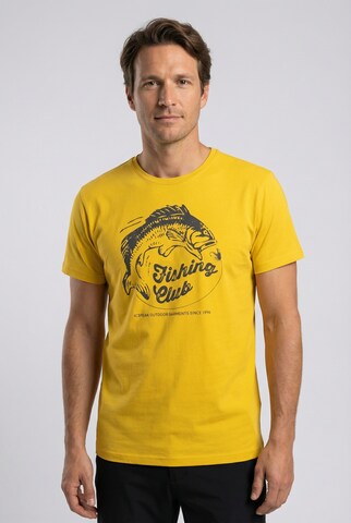 ICEPEAK Shirt in Yellow: front