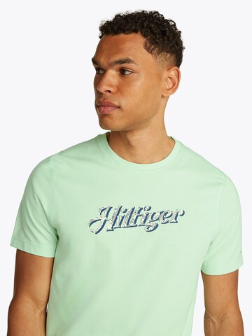 T-Shirt 'SUMMER' TOMMY HILFIGER en vert