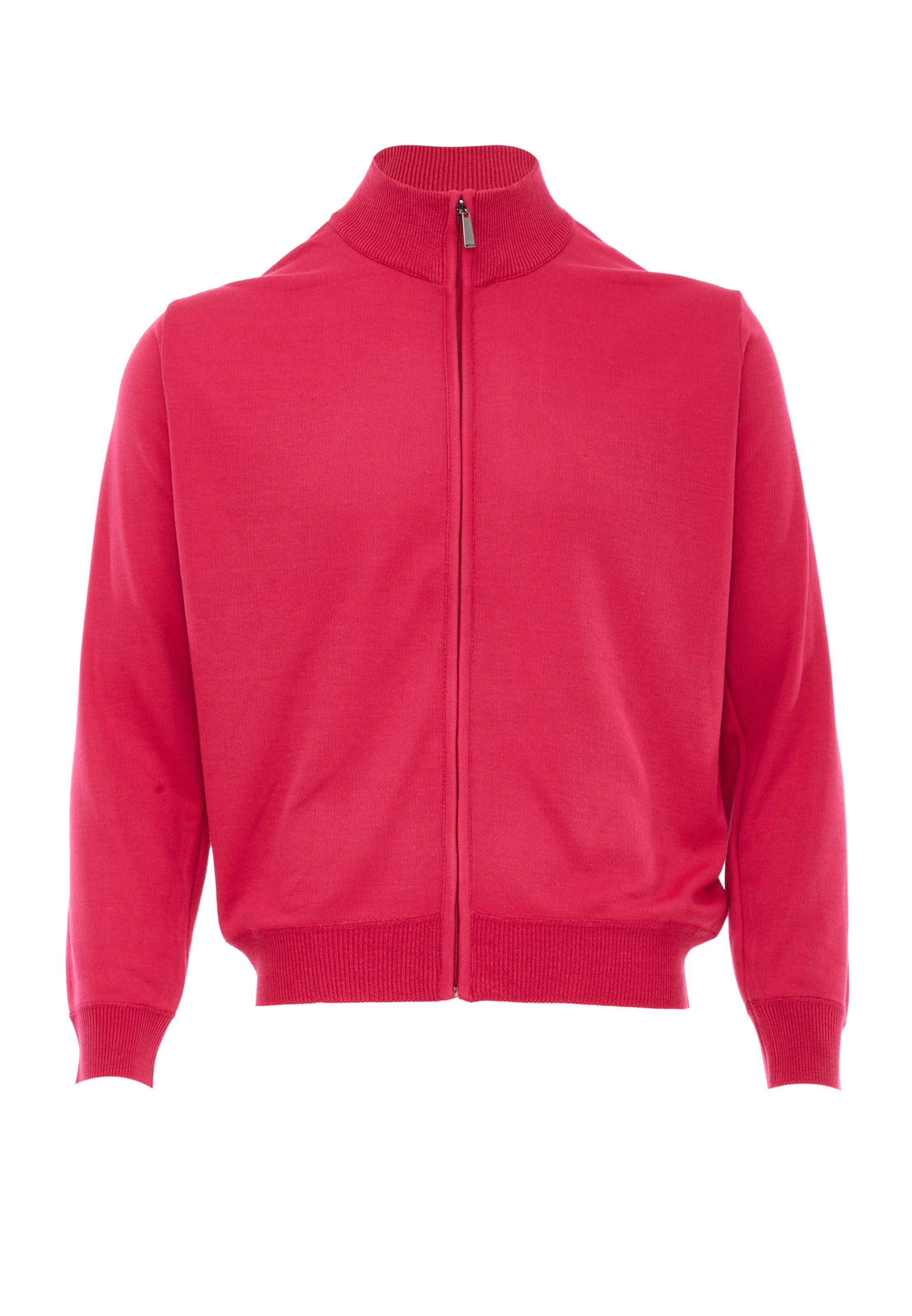 BLONDA Вязаная кофта в Ярко-розовый: спереди