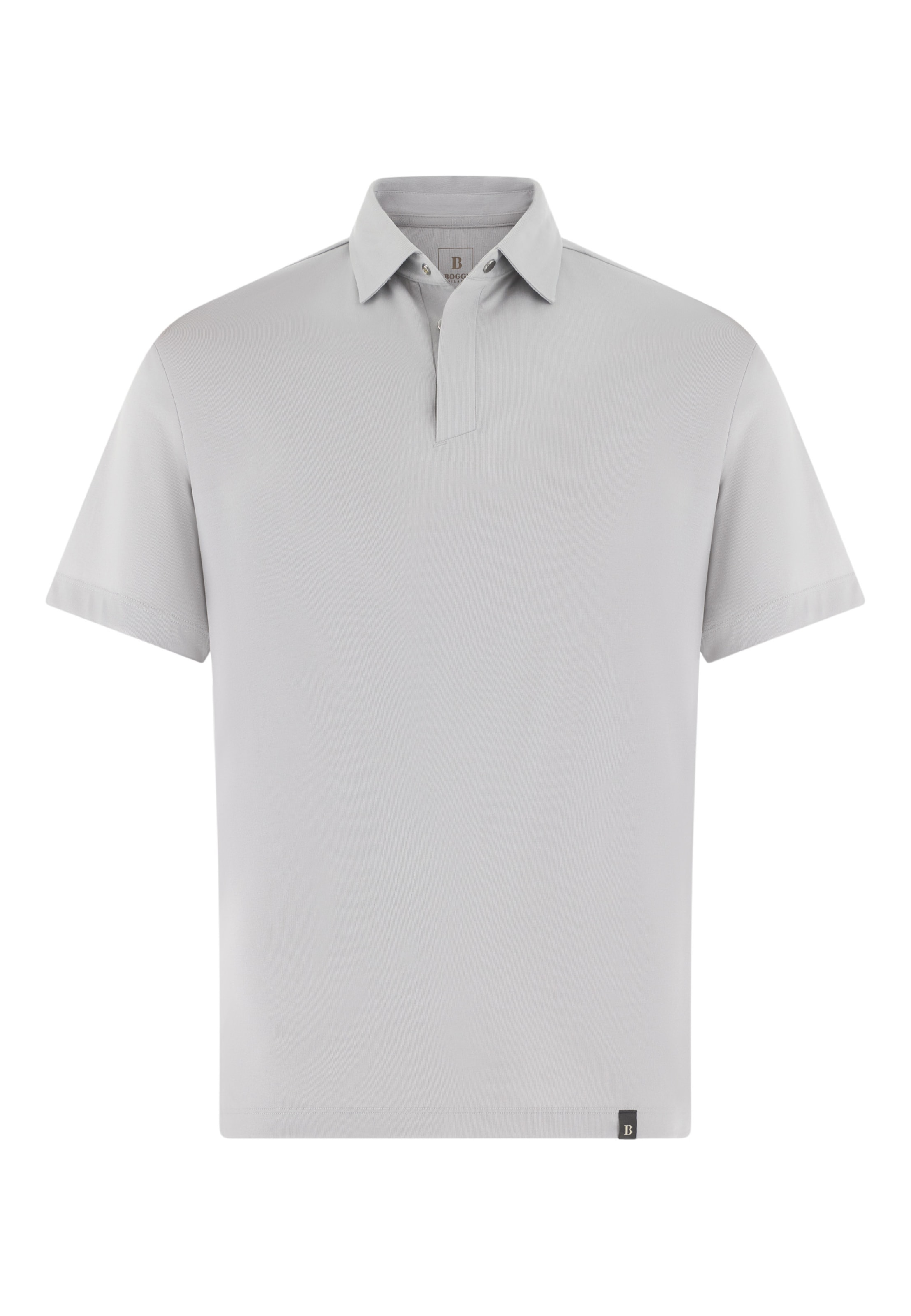 Boggi Milano Shirt in Grijs: voorkant