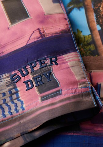 Superdry Zwemshorts in Blauw