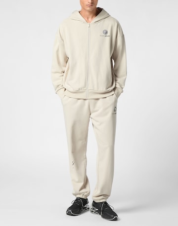 Plein Sport - Casaco em moletão 'Scratch' em bege