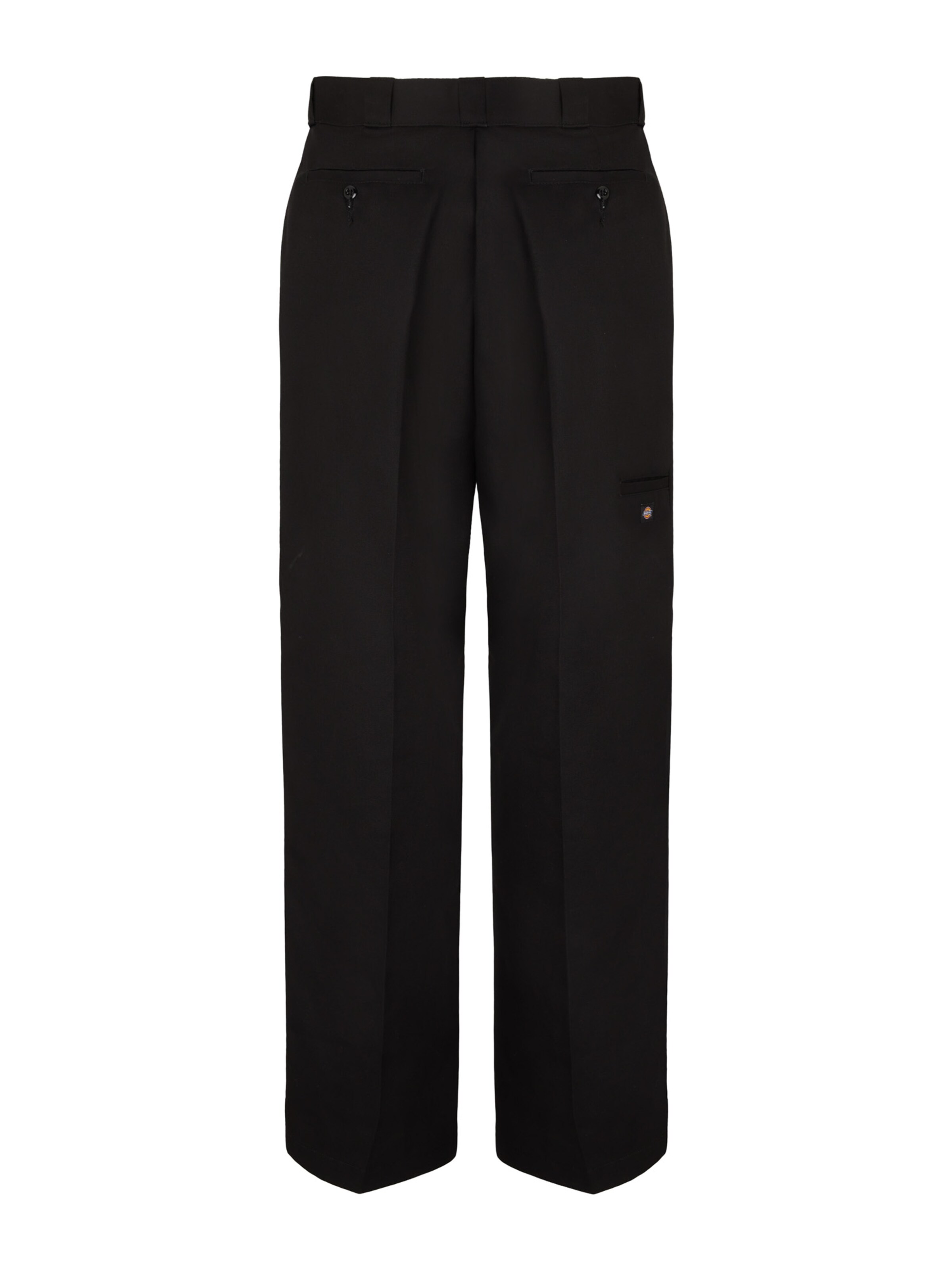 Wide leg Pantaloni con piega frontale di DICKIES in nero