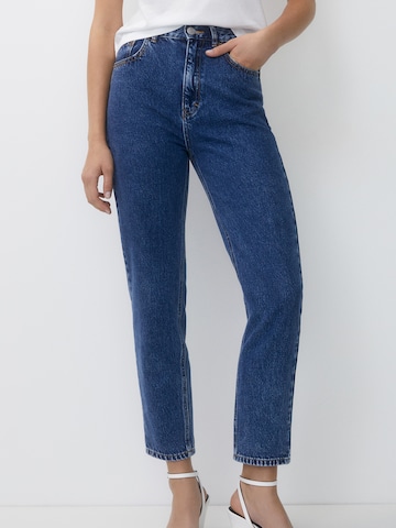 Pull&Bear Regular Jeans in Blue: front