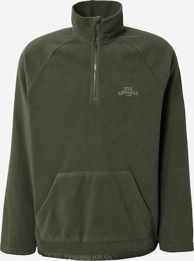 DAN FOX APPAREL Fleece jas 'Semih' in de kleur Groen, Productweergave