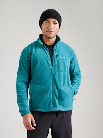 COLUMBIA Funkčná flisová bunda 'Fast Trek™ II' - Zelená: predná strana