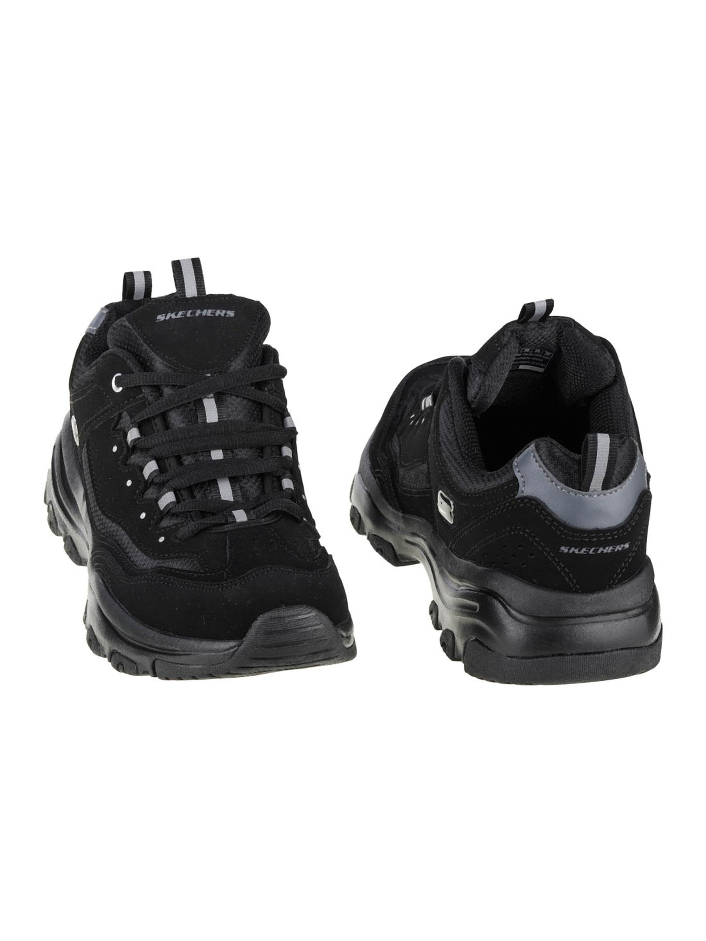 SKECHERS Sneakers laag 'I-Conik' in Zwart
