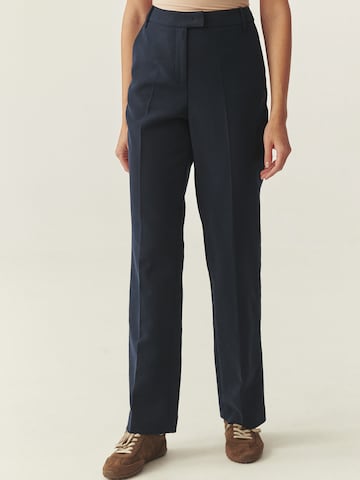 mėlyna TATUUM Standartinis Kelnės su kantu: priekis