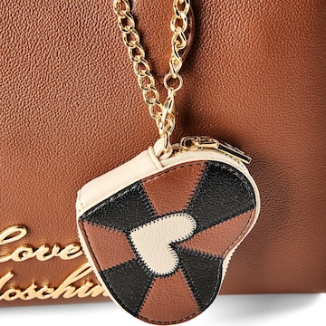 Sac bandoulière 'Heart Charm' Love Moschino en marron