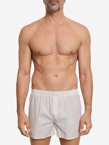 Hanro Boxer shorts ' Fancy Woven ' in Beige: front