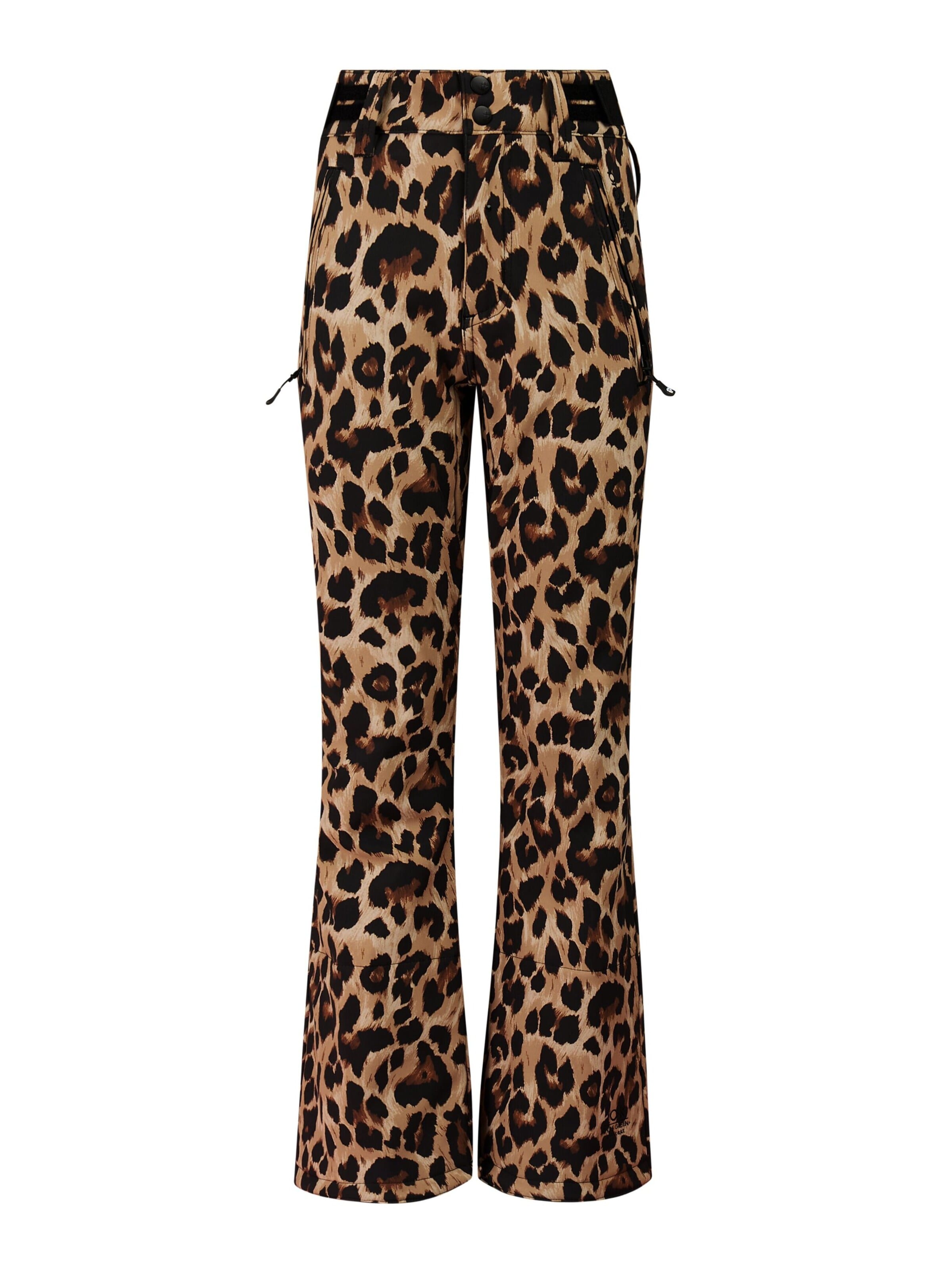 PROTEST Slimfit Sportbroek 'PRTClassys JR' in Bruin: voorkant