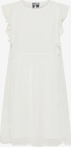 DreiMaster Vintage - Vestido en blanco: frente