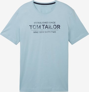 TOM TAILOR T-Shirts in Blau: Vorderseite