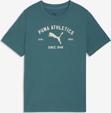 PUMA Shirt 'Class' in Green: front