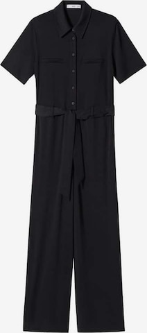 MANGO Jumpsuit 'PAULA' i svart: framsida