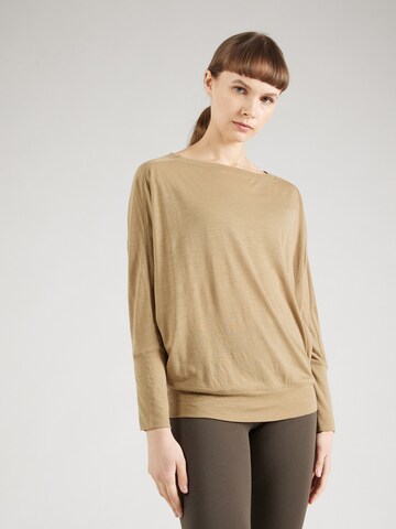 super.natural - Camiseta funcional 'KULA' en beige