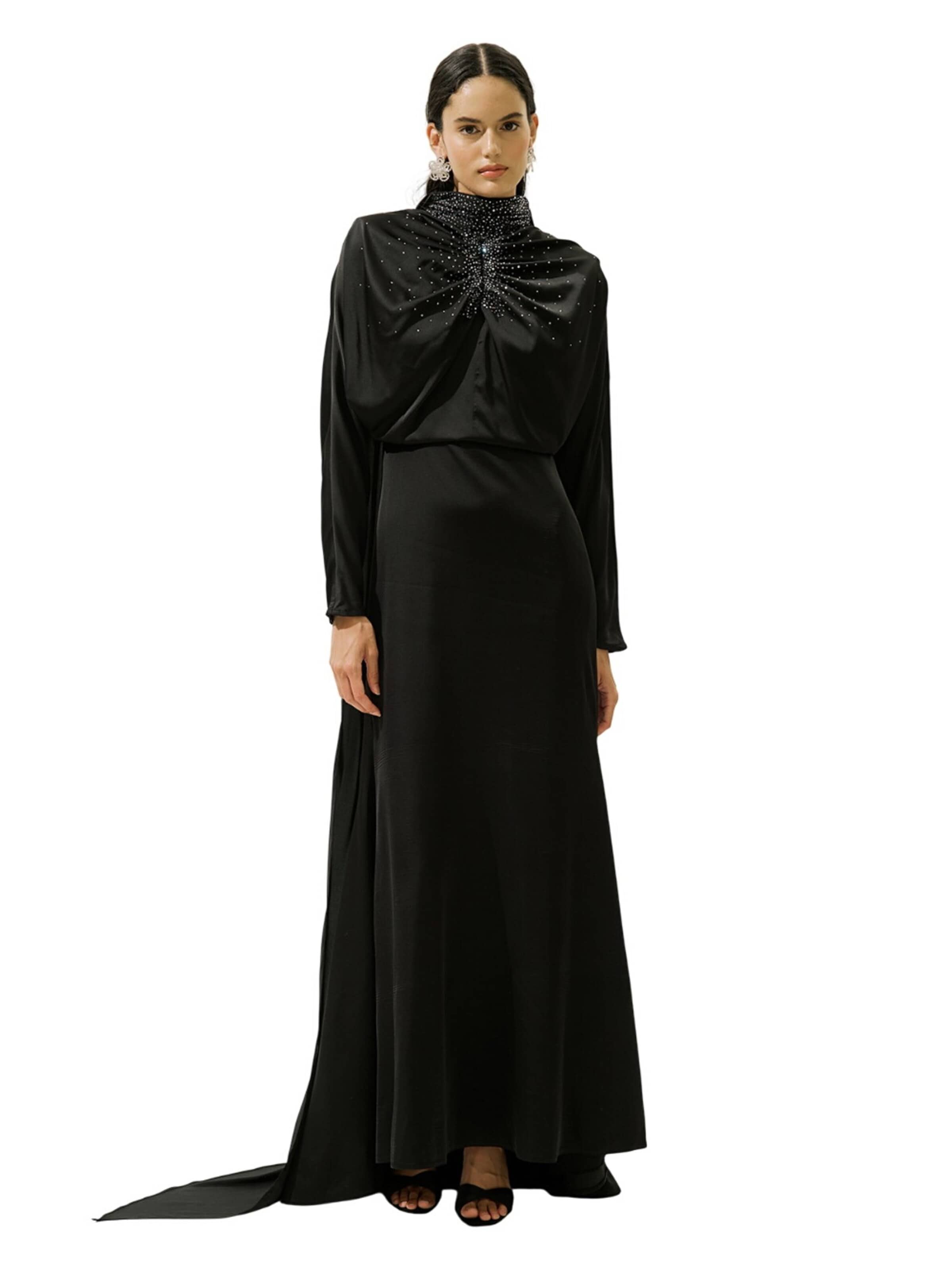 MANUKA Kleid‌‌‌‌ in Schwarz: Vorderseite